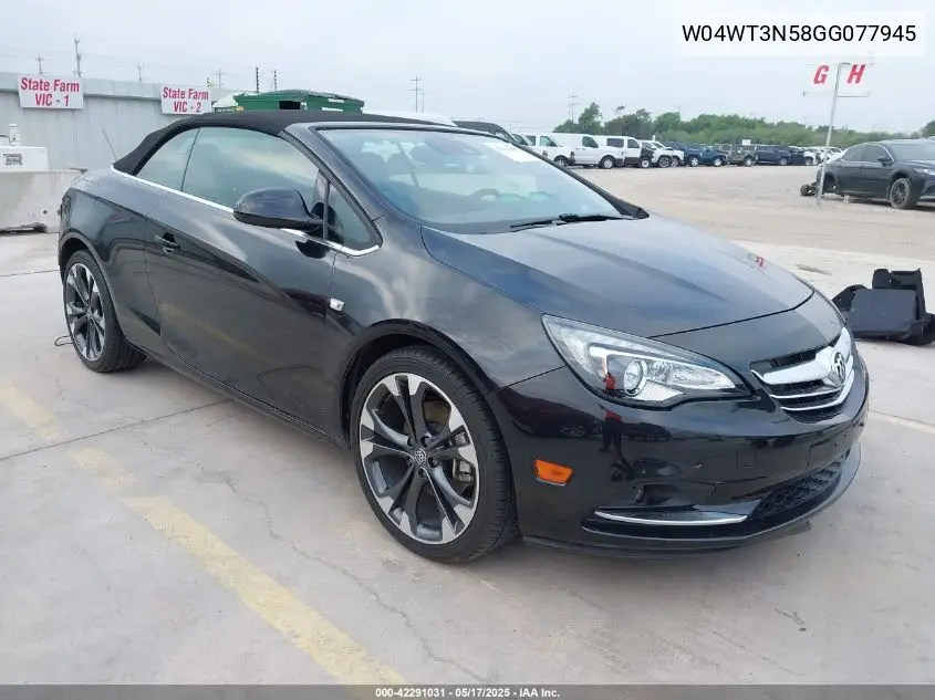 2016 Buick Cascada Premium VIN: W04WT3N58GG077945 Lot: 42291031