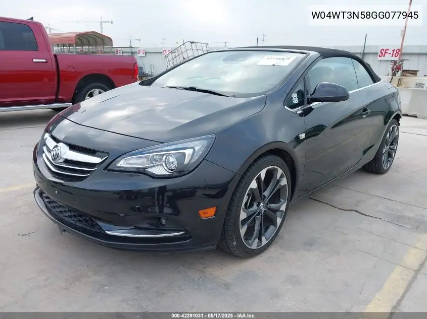 2016 Buick Cascada Premium VIN: W04WT3N58GG077945 Lot: 42291031