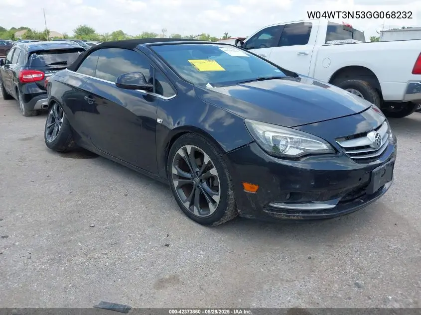 2016 Buick Cascada Premium VIN: W04WT3N53GG068232 Lot: 42373860