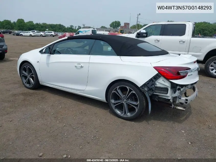 2016 Buick Cascada Premium VIN: W04WT3N57GG148293 Lot: 42476140