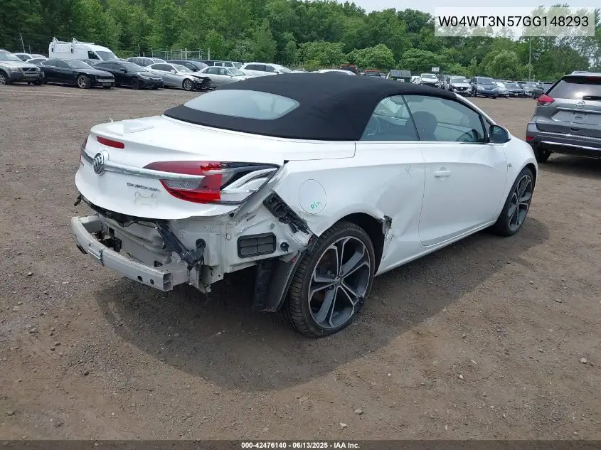 2016 Buick Cascada Premium VIN: W04WT3N57GG148293 Lot: 42476140