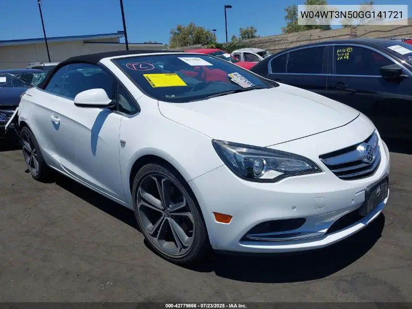 2016 Buick Cascada Premium VIN: W04WT3N50GG141721 Lot: 42779866