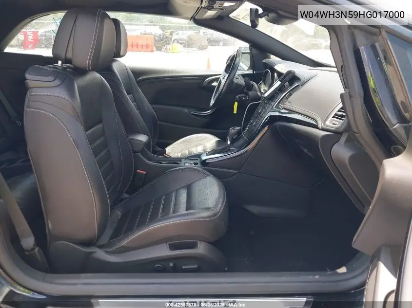 2017 Buick Cascada Premium VIN: W04WH3N59HG017000 Lot: 42557578