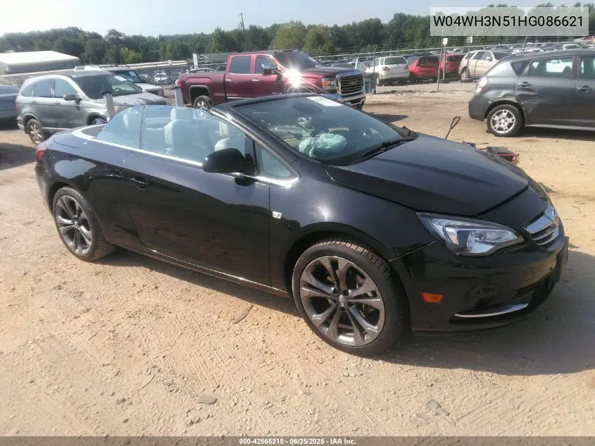 2017 Buick Cascada Premium VIN: W04WH3N51HG086621 Lot: 42565318