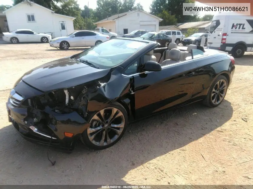 2017 Buick Cascada Premium VIN: W04WH3N51HG086621 Lot: 42565318