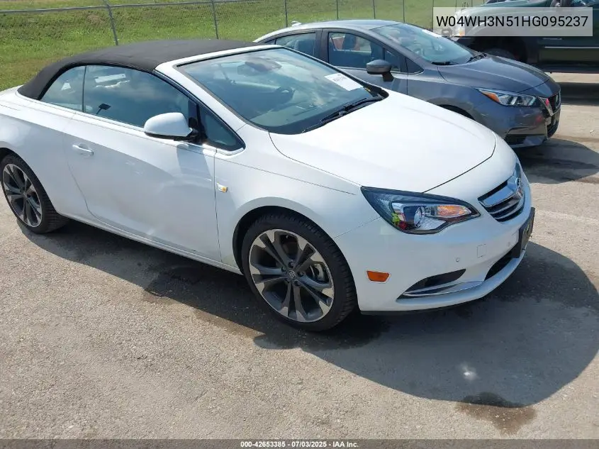 2017 Buick Cascada Premium VIN: W04WH3N51HG095237 Lot: 42653385