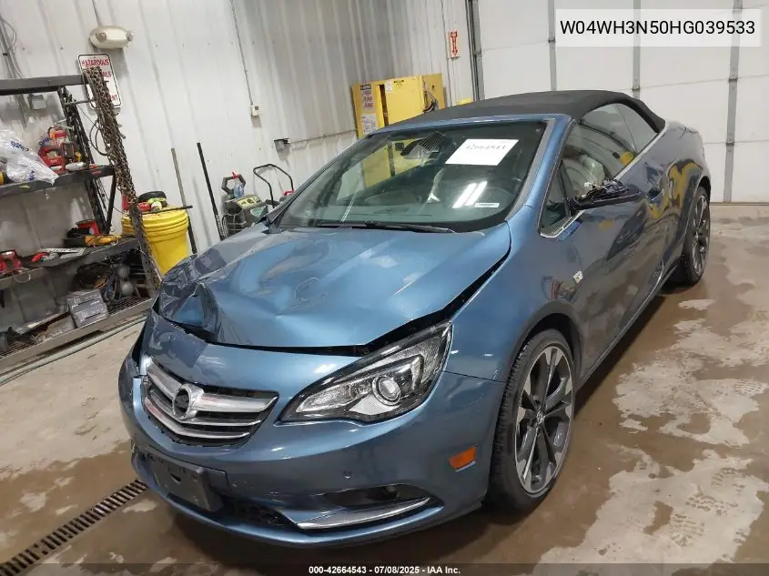 2017 Buick Cascada Premium VIN: W04WH3N50HG039533 Lot: 42664543