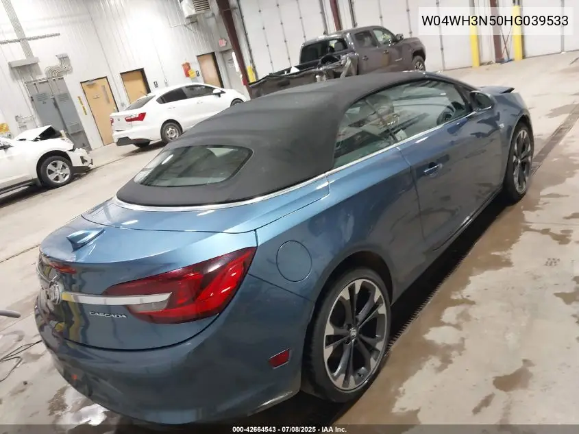2017 Buick Cascada Premium VIN: W04WH3N50HG039533 Lot: 42664543