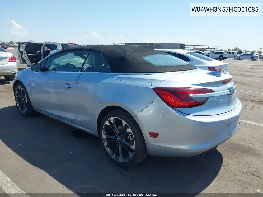 2017 Buick Cascada Premium VIN: W04WH3N57HG001085 Lot: 42730593