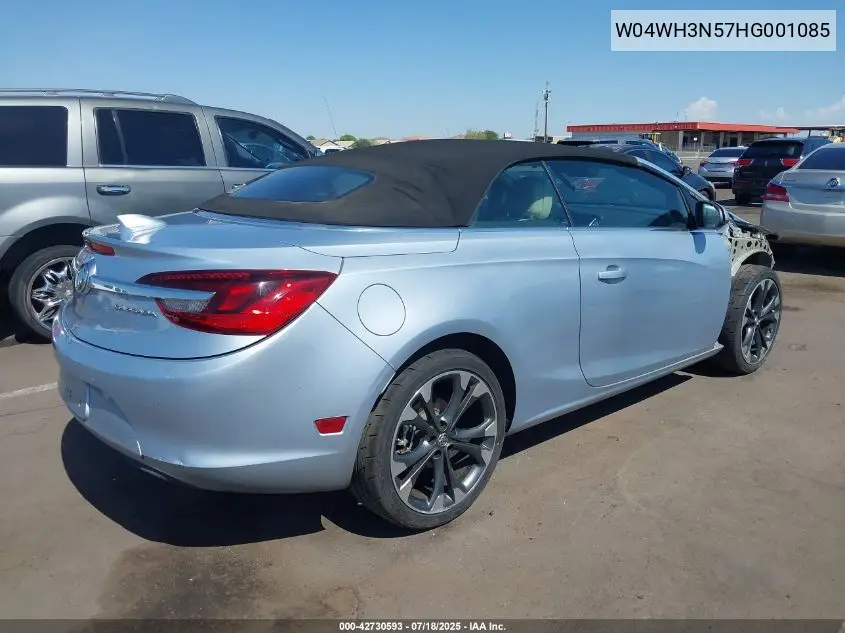 2017 Buick Cascada Premium VIN: W04WH3N57HG001085 Lot: 42730593
