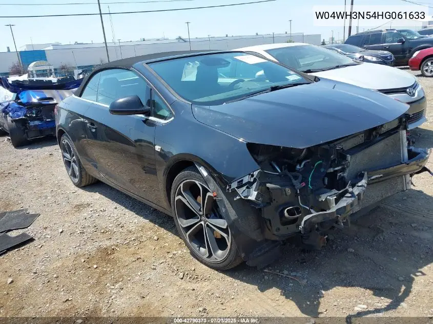 2017 Buick Cascada Premium VIN: W04WH3N54HG061633 Lot: 42790373