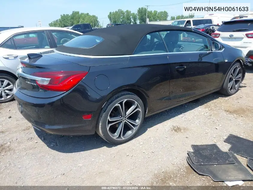 2017 Buick Cascada Premium VIN: W04WH3N54HG061633 Lot: 42790373