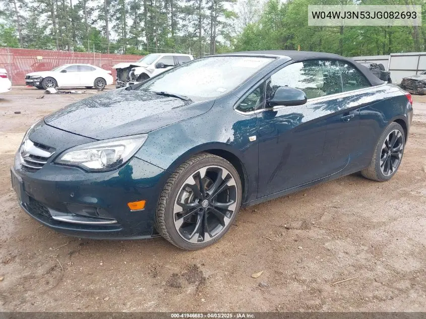 2018 Buick Cascada Sport Touring VIN: W04WJ3N53JG082693 Lot: 41946683