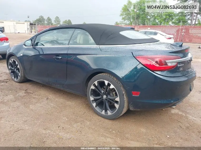 2018 Buick Cascada Sport Touring VIN: W04WJ3N53JG082693 Lot: 41946683