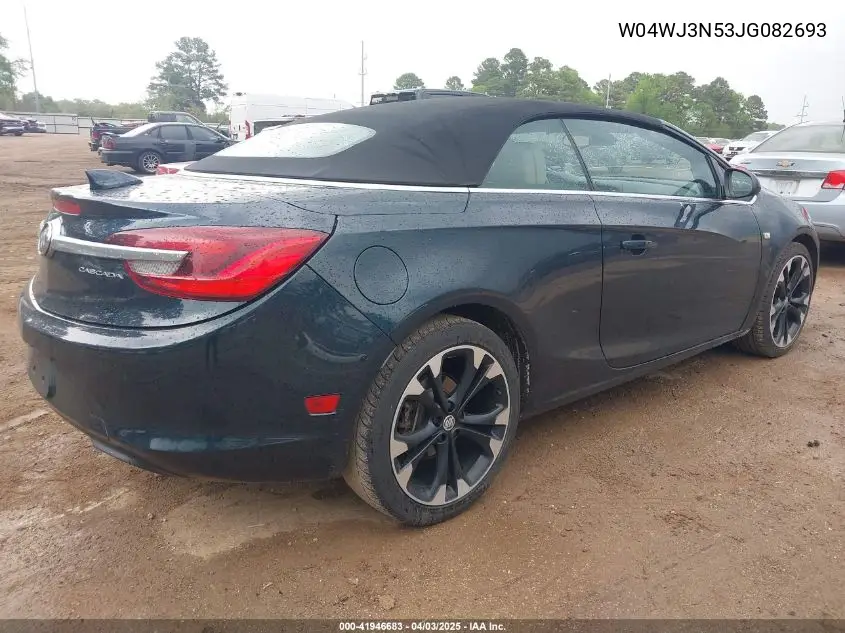 2018 Buick Cascada Sport Touring VIN: W04WJ3N53JG082693 Lot: 41946683