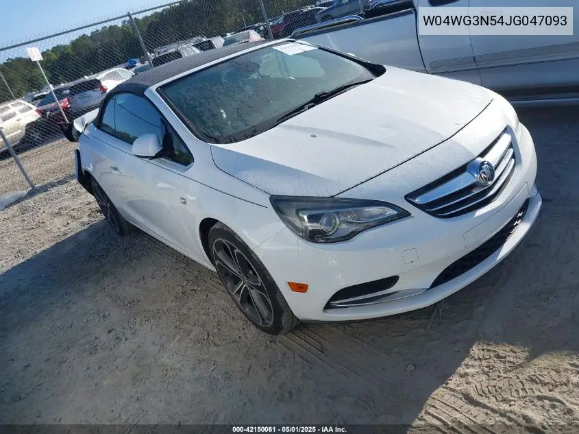 2018 Buick Cascada VIN: W04WG3N54JG047093 Lot: 42150061
