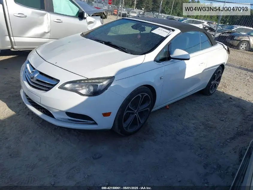 2018 Buick Cascada VIN: W04WG3N54JG047093 Lot: 42150061