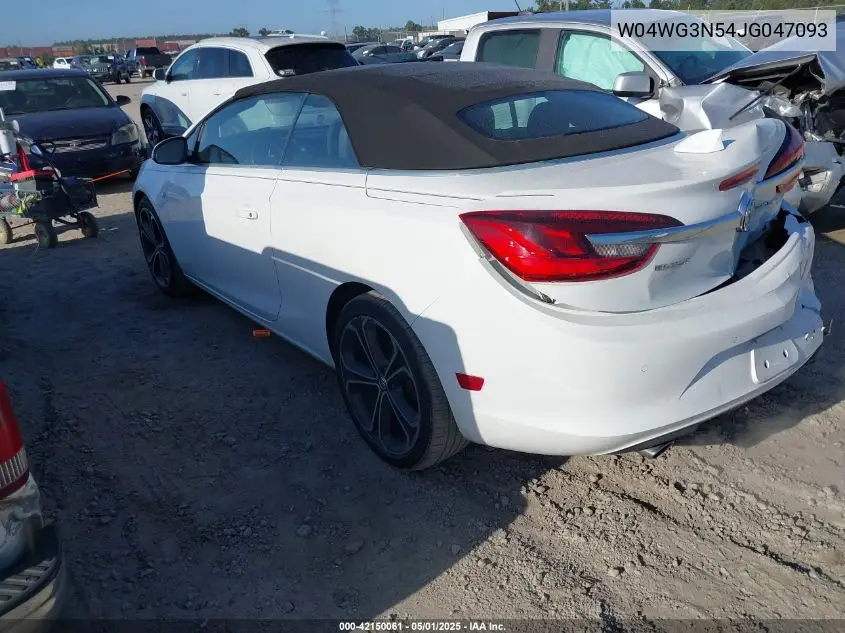 2018 Buick Cascada VIN: W04WG3N54JG047093 Lot: 42150061
