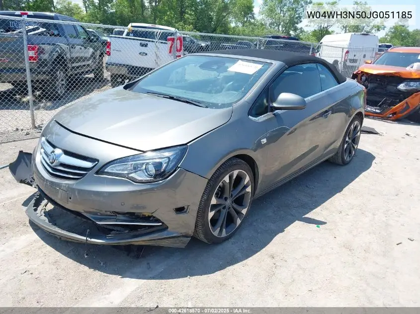 2018 Buick Cascada Premium VIN: W04WH3N50JG051185 Lot: 42618570