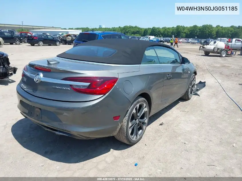 2018 Buick Cascada Premium VIN: W04WH3N50JG051185 Lot: 42618570