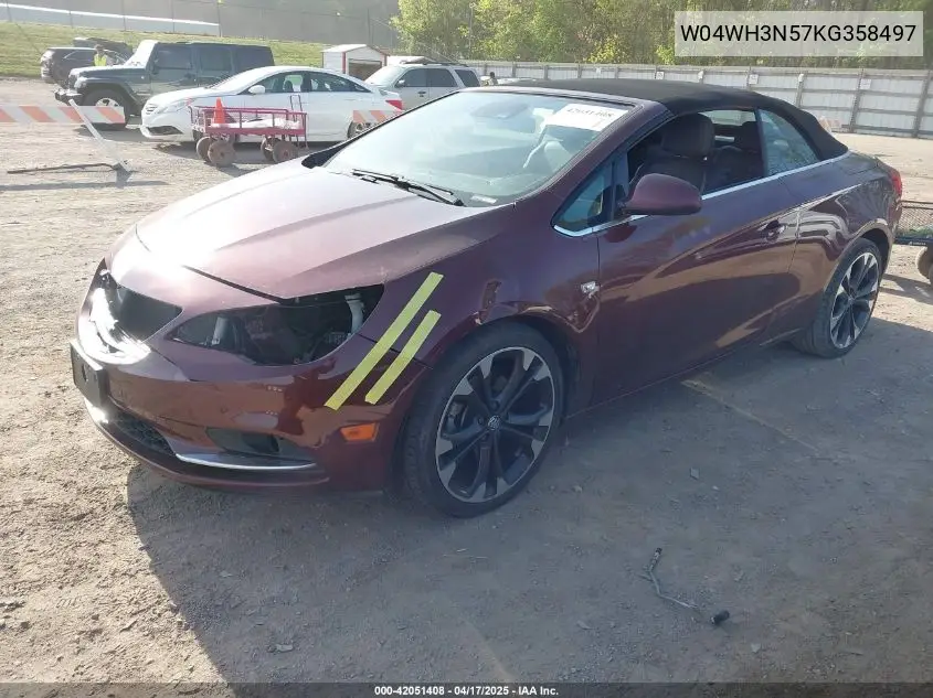 2019 Buick Cascada Premium VIN: W04WH3N57KG358497 Lot: 42051408