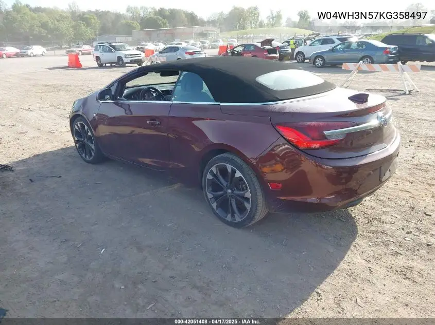 2019 Buick Cascada Premium VIN: W04WH3N57KG358497 Lot: 42051408