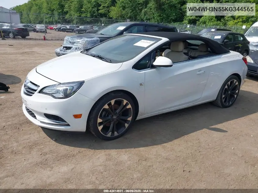 2019 Buick Cascada Premium VIN: W04WH3N55KG344565 Lot: 42414931