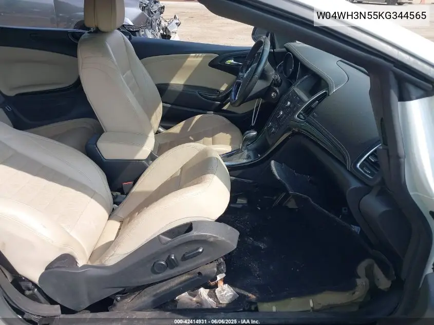 2019 Buick Cascada Premium VIN: W04WH3N55KG344565 Lot: 42414931