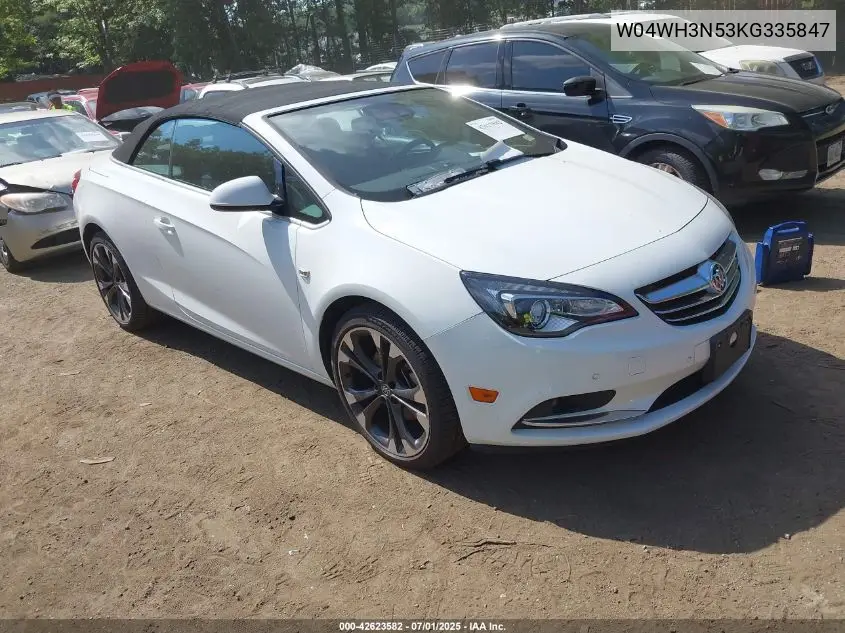2019 Buick Cascada Premium VIN: W04WH3N53KG335847 Lot: 42623582