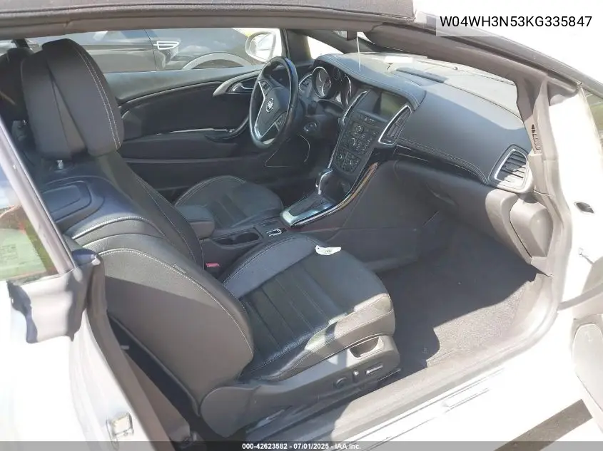 2019 Buick Cascada Premium VIN: W04WH3N53KG335847 Lot: 42623582