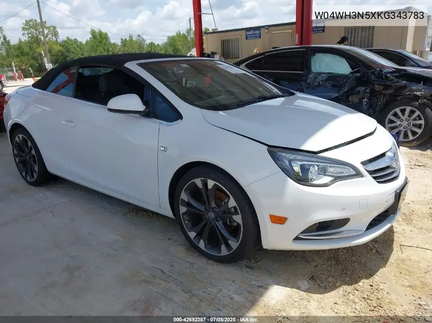 2019 Buick Cascada Premium VIN: W04WH3N5XKG343783 Lot: 42692387