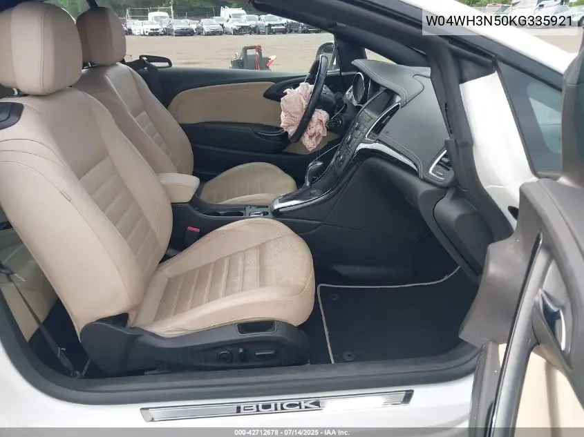 2019 Buick Cascada Premium VIN: W04WH3N50KG335921 Lot: 42712678