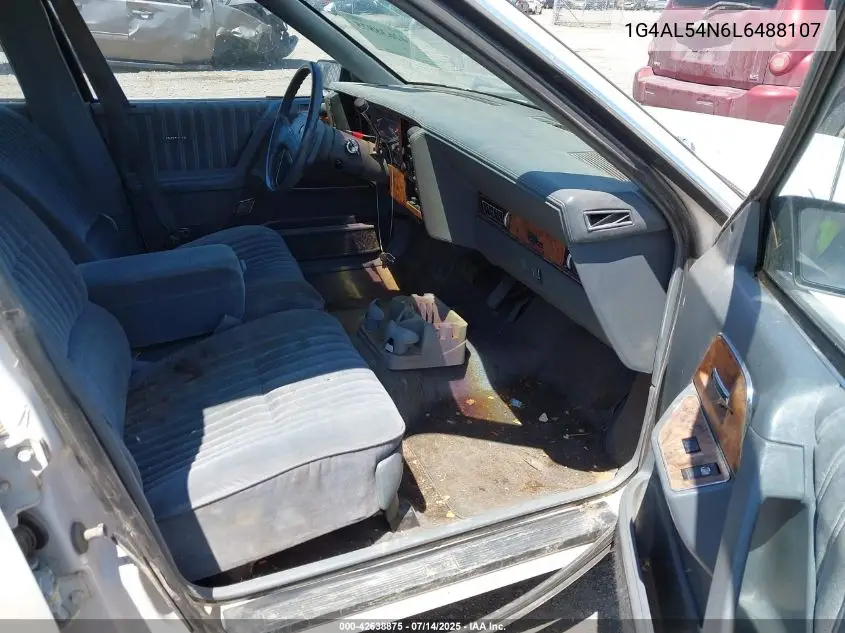 1990 Buick Century Limited VIN: 1G4AL54N6L6488107 Lot: 42638875