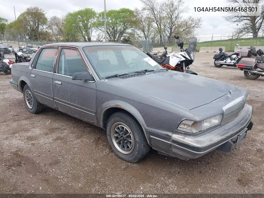 1991 Buick Century Custom VIN: 1G4AH54N5M6468501 Lot: 42159377