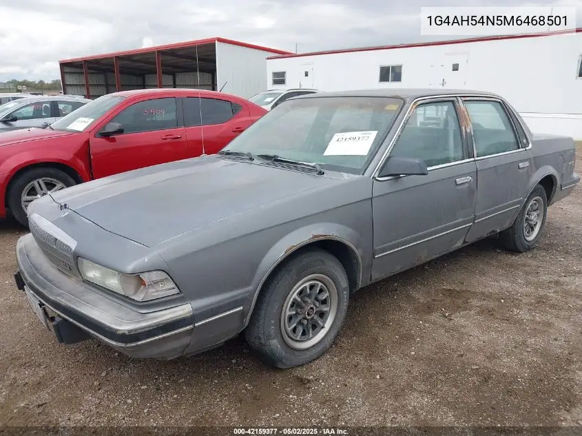 1991 Buick Century Custom VIN: 1G4AH54N5M6468501 Lot: 42159377