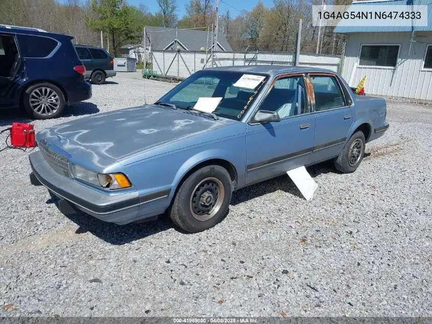 1992 Buick Century Special VIN: 1G4AG54N1N6474333 Lot: 41969800