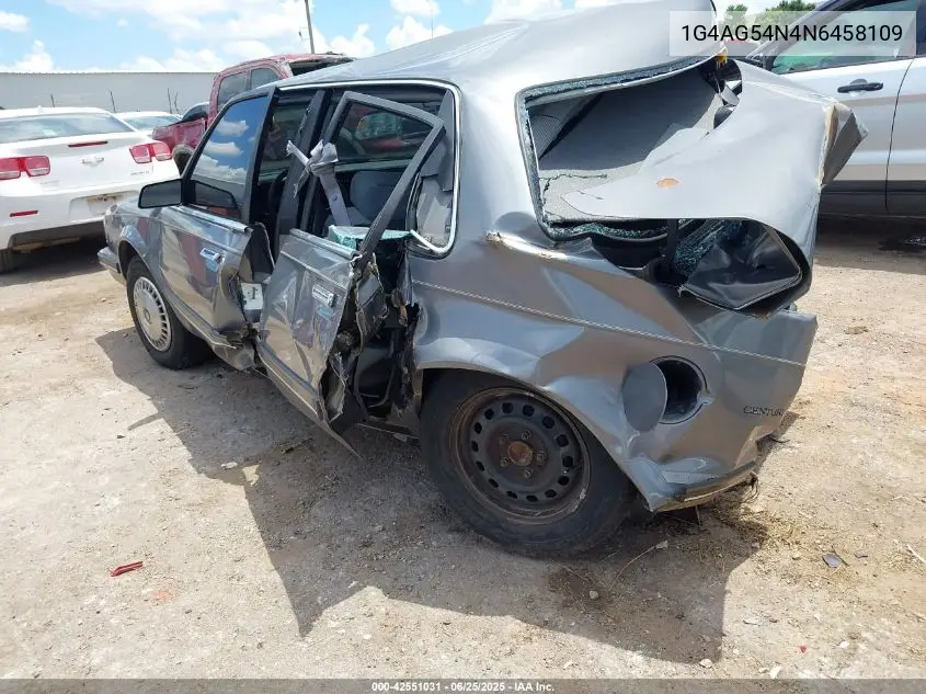 1992 Buick Century Special VIN: 1G4AG54N4N6458109 Lot: 42551031