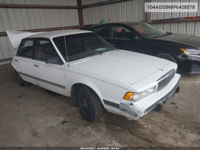 1993 Buick Century Special VIN: 1G4AG55N8P6428578 Lot: 42162211