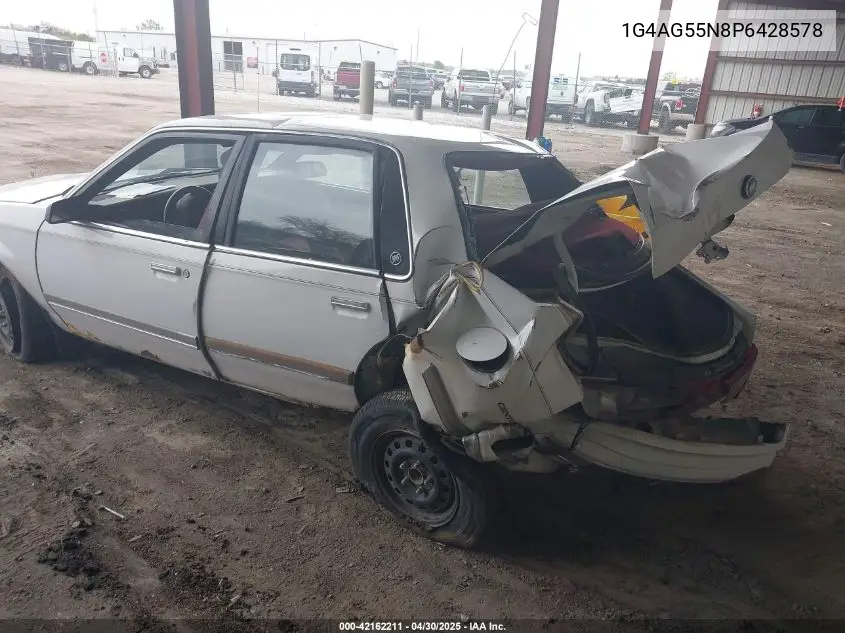 1993 Buick Century Special VIN: 1G4AG55N8P6428578 Lot: 42162211