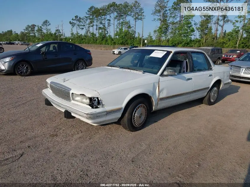 1993 Buick Century Special VIN: 1G4AG55NXP6436181 Lot: 42217752