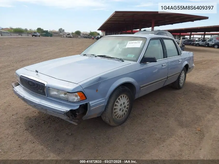 1995 Buick Century Special VIN: 1G4AG55M8S6409397 Lot: 41872633