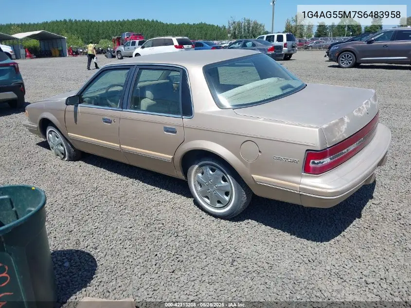 1995 Buick Century Special VIN: 1G4AG55M7S6483958 Lot: 42313208