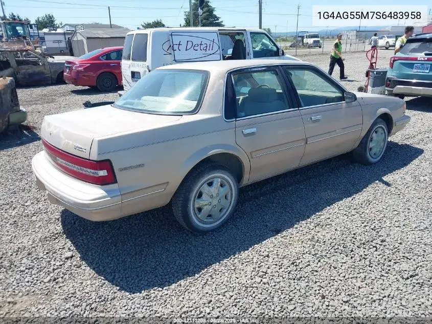 1995 Buick Century Special VIN: 1G4AG55M7S6483958 Lot: 42313208
