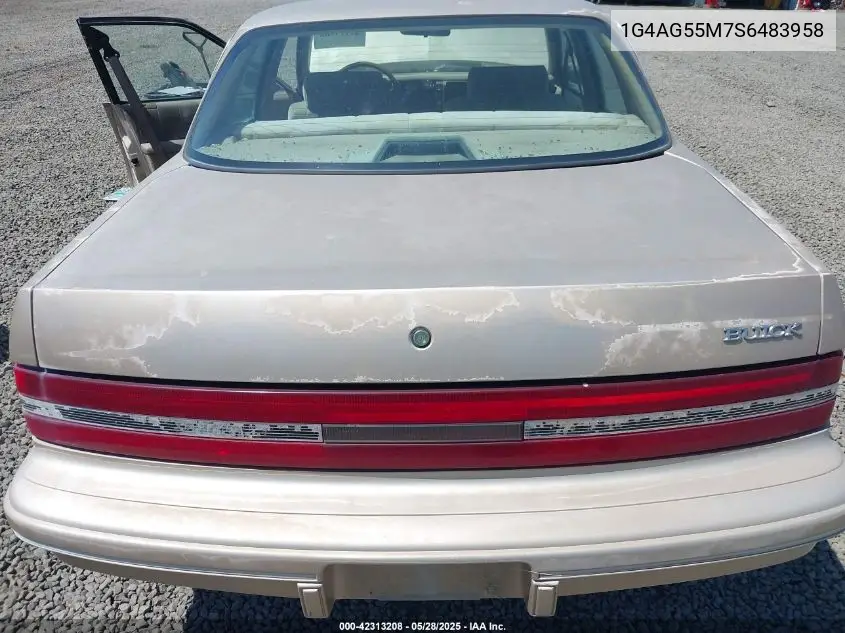 1995 Buick Century Special VIN: 1G4AG55M7S6483958 Lot: 42313208