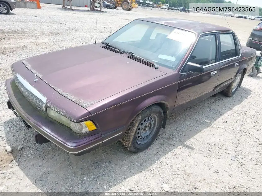1995 Buick Century Special VIN: 1G4AG55M7S6423565 Lot: 42477533
