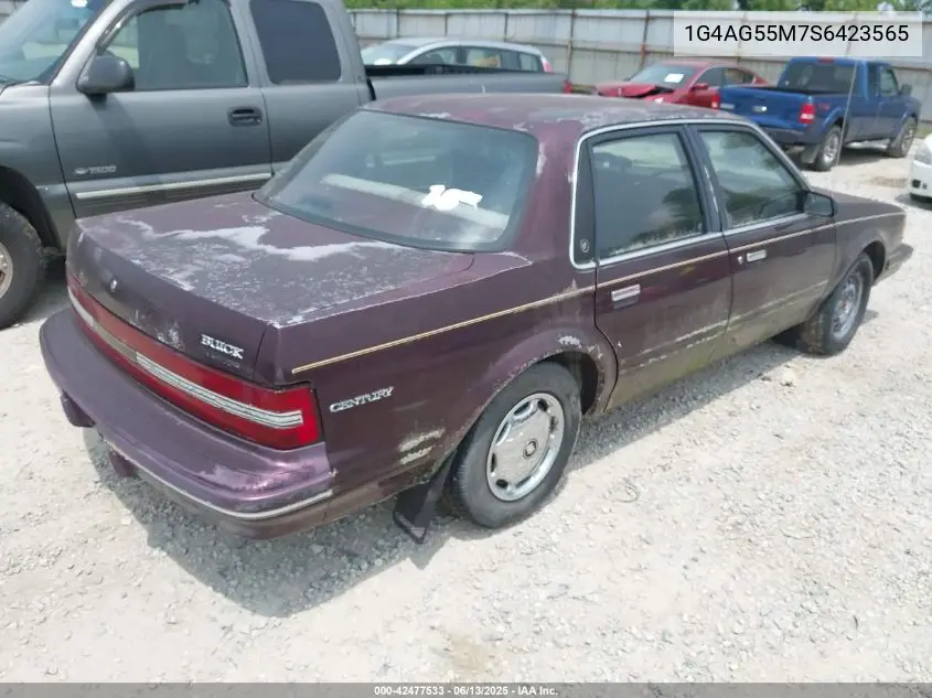 1995 Buick Century Special VIN: 1G4AG55M7S6423565 Lot: 42477533