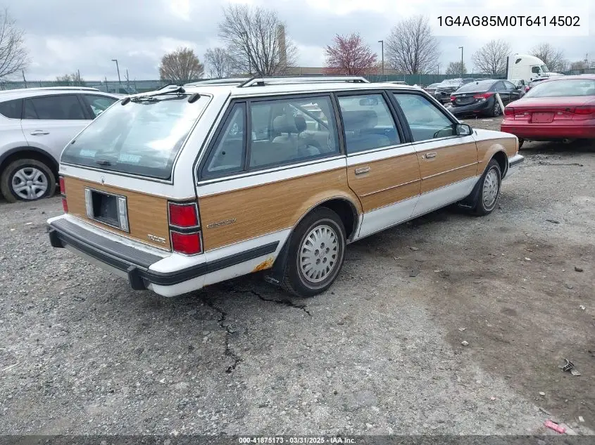 1996 Buick Century Special VIN: 1G4AG85M0T6414502 Lot: 41875173