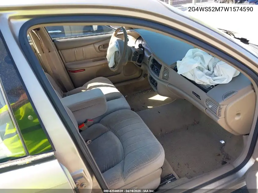 1998 Buick Century Custom VIN: 2G4WS52M7W1574590 Lot: 42046539