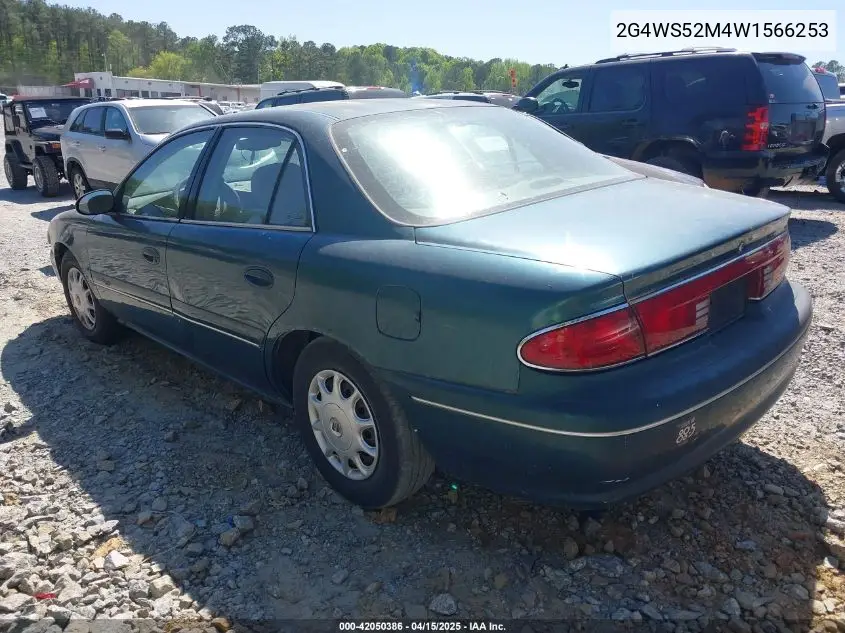 1998 Buick Century Custom VIN: 2G4WS52M4W1566253 Lot: 42050386