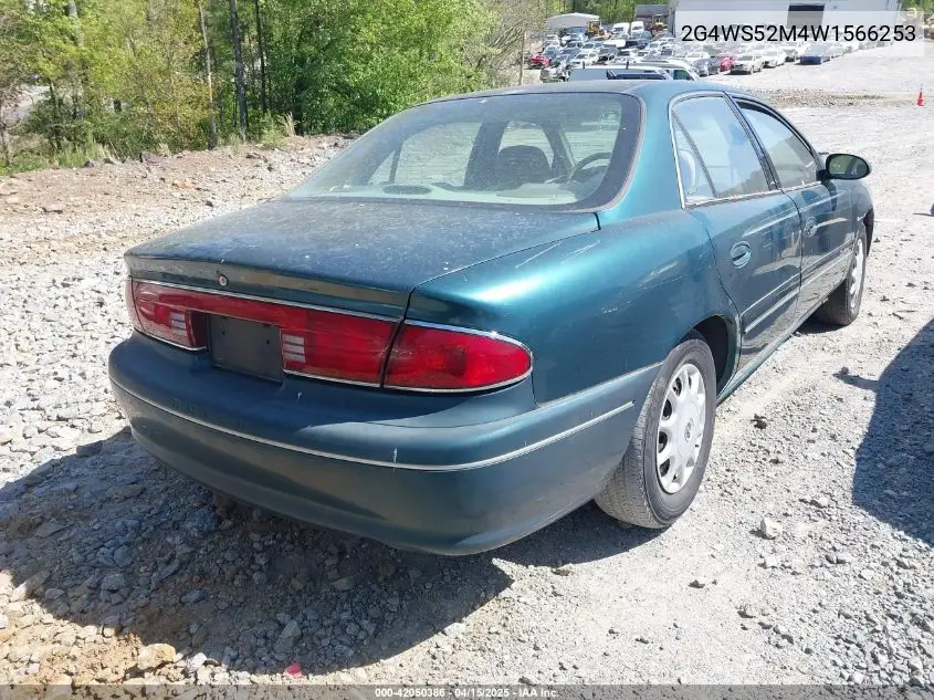 1998 Buick Century Custom VIN: 2G4WS52M4W1566253 Lot: 42050386